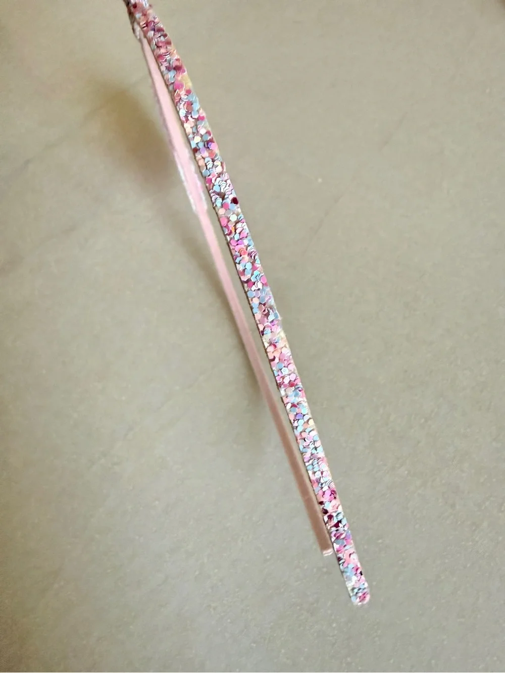 J.Crew Crewcuts Girls Glitter Bunny Ear Headband Pink Easter OS – 2 available